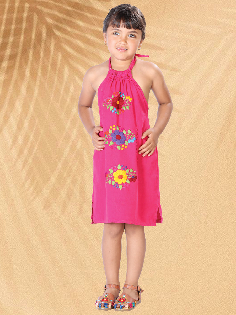 Girl's Dress Luciana - Vestido Margarita Bordado de Niña