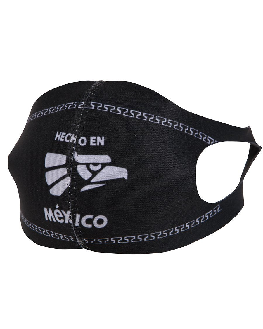 BLACK | "Hecho en México" - "Made in Mexico" | Cubrebocas - Face Mask, [Mexico Artesanal