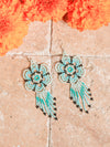 Aretes Artesanales Huichol - Huichol Beaded Earrings