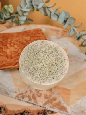 JABON MANZANILLA-REDONDO / handmade chamomile soap