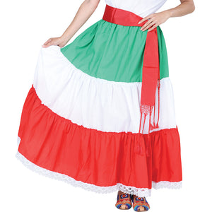 Falda Mexicana Tri-Color, [Mexico Artesanal