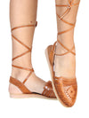 "Huarache de Piel Artesanal"-"Leather Sandals", [Mexico Artesanal