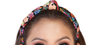 Oaxaca Cubrebocas Y Diadema Maria Bonita - Maria Bonita Doll Oaxaca Face Mask & Matching Topknot Headband