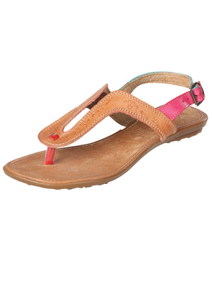 Jessy Huarache Artesanal De Piel - Artisanal Leather Sandals