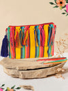 Bolsa Artesanal De Cambayo Maya  - Artisanal Embroidered Crossbody Maya Bag