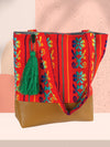 Bolsa Artesanal Otomi - Artisanal Embroidered Crossbody Otomi Bag