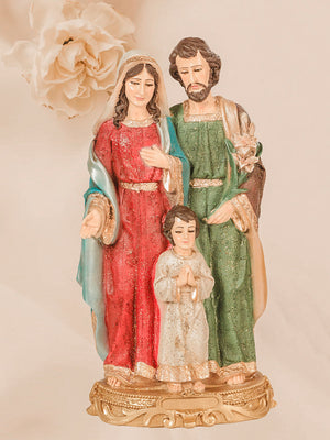 Sagrada Familia RESINA MULTICOLOR / 35 cm