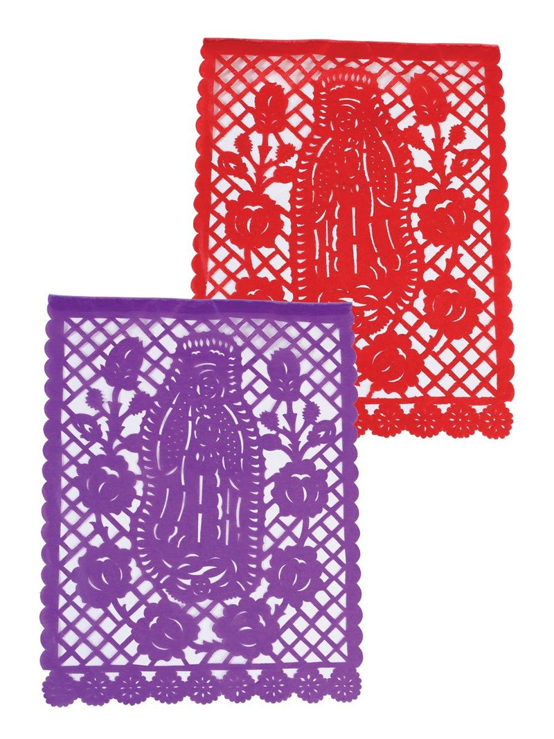 Guia De Papel Picado Virgen De Guadalupe, [Mexico Artesanal