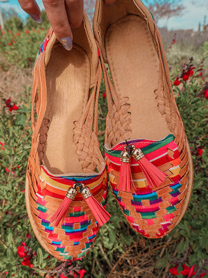 Trina Huarache Artesanal De Piel - Artisanal Leather Sandals