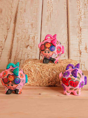 Ceramic Frida Piggy Bank