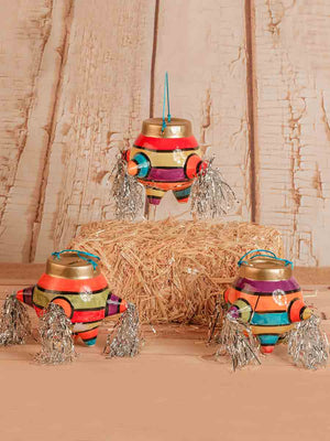 Ceramic Piñata Piggy Banks