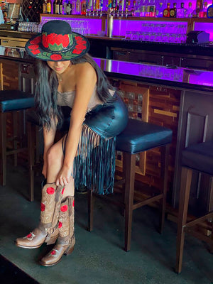 Lupita Bota Vaquera De Piel Grace - Lupita Cowgirl Leather Boot Grace