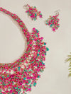 Tonalli Beaded Necklace And Earrings Set - Tonalli Set De Collar Huichol