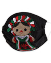 "Cubrebocas Muñeca Tradicional Mexicana" - "Traditional Mexican Doll Mouth Face Mask", [Mexico Artesanal
