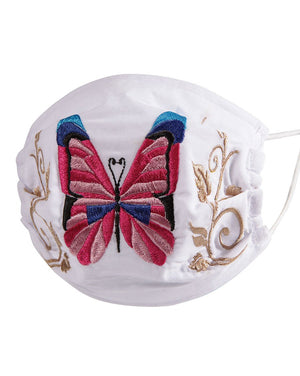 Butterfly Face Mask - Cubrebocas Mariposa, [Mexico Artesanal