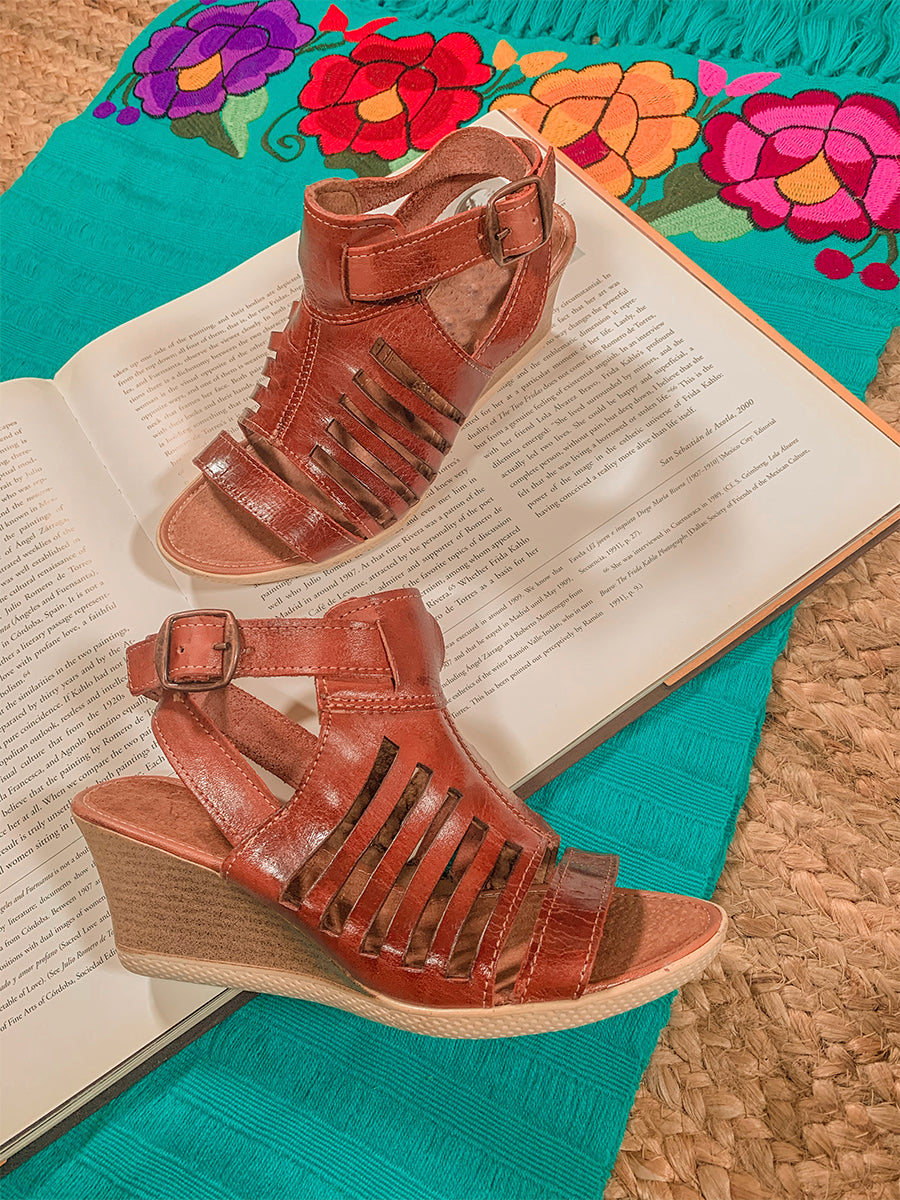 Melissa Huarache Artesanal De Piel - Artisanal Leather Sandals
